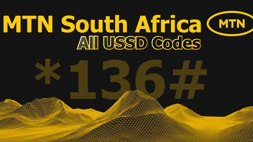 MTN South Africa Shortcodes | USSD Codes
