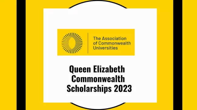 2023 Queen Elizabeth Commonwealth Scholarships
