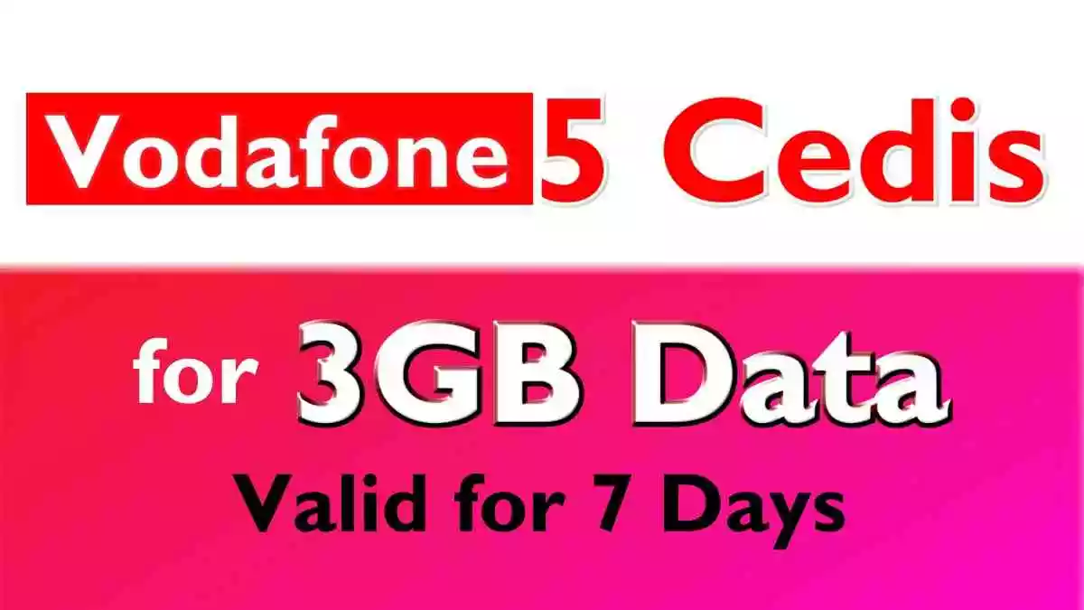 How To Buy Vodafone 5 Cedis For 3GB For 7 Days — 247Hitz.Com