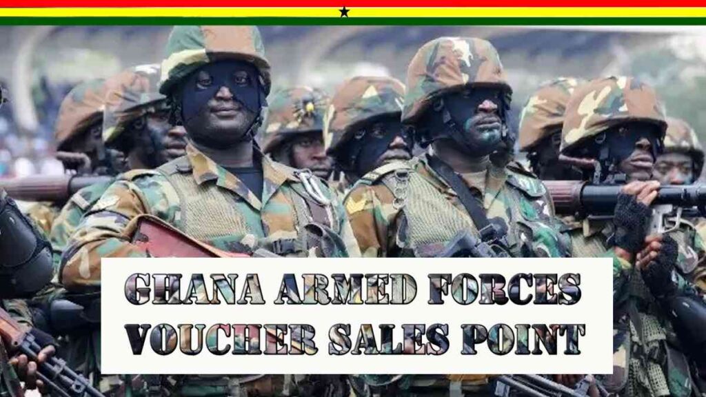 Where to Buy Ghana Armed Forces Vouchers